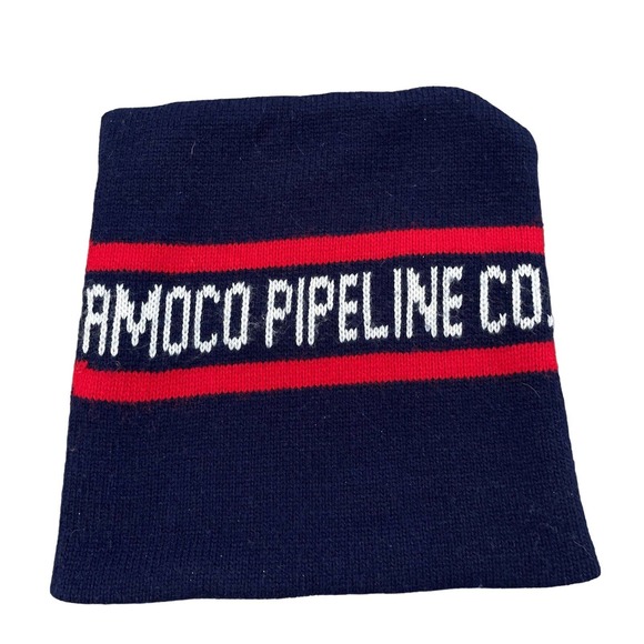 Vintage Amoco Pipeline Co Knit Beanie VTG NWOT - Picture 1 of 8